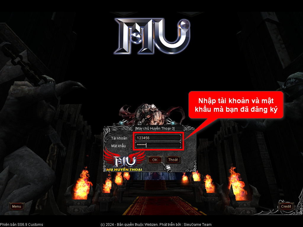 Chức năng chính của Game MU Hắc Vương Chức năng chính của Game MU Hắc Vương